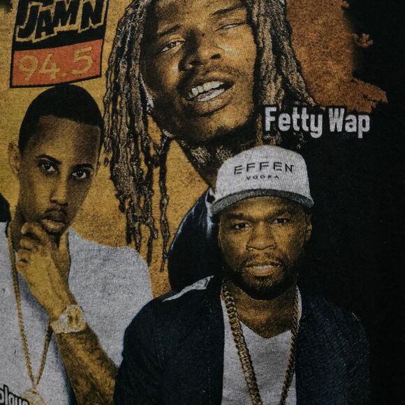 Summer Jam Concert Tshirt SzM Tee Hip Hop Fetty Wap 50 Cent Dolla $ign Fabolous - Picture 8 of 16